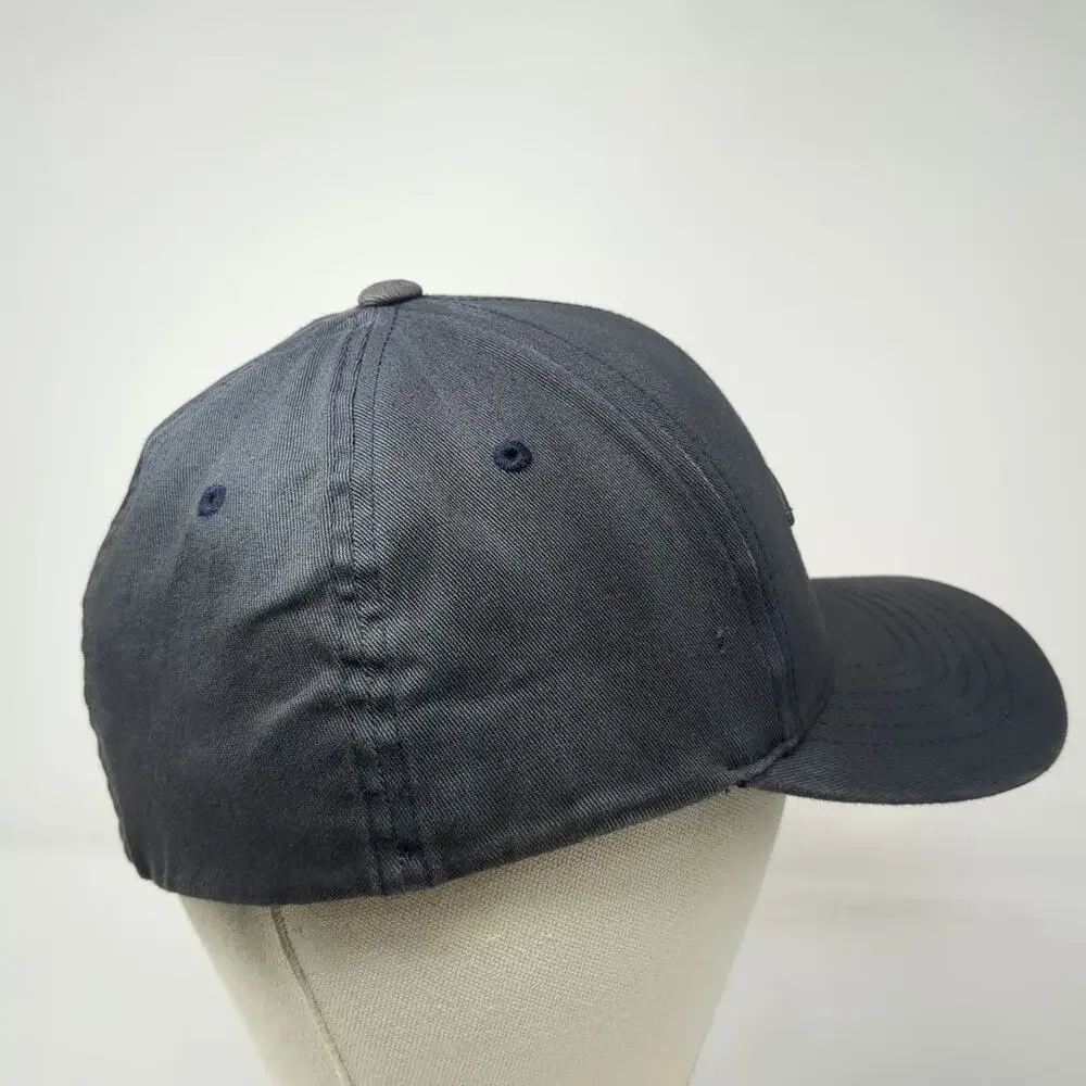 O'Neill Baseball Cap Gray Size XL Flexfit Embroidered Logo Surf Wave Hat